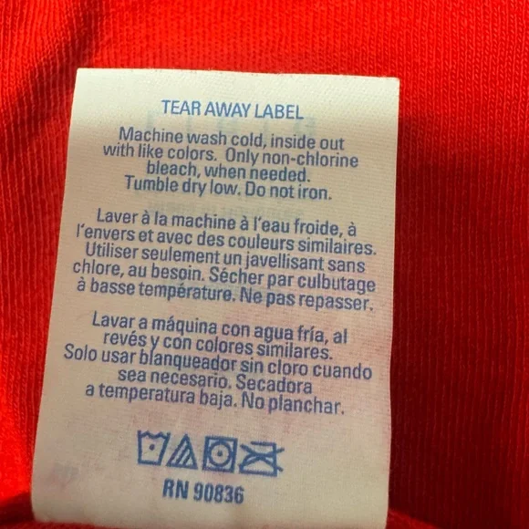 Port & Company Trendy Red Merry Christmas Y'all T-Shirt Size Large - Picture 8 of 8